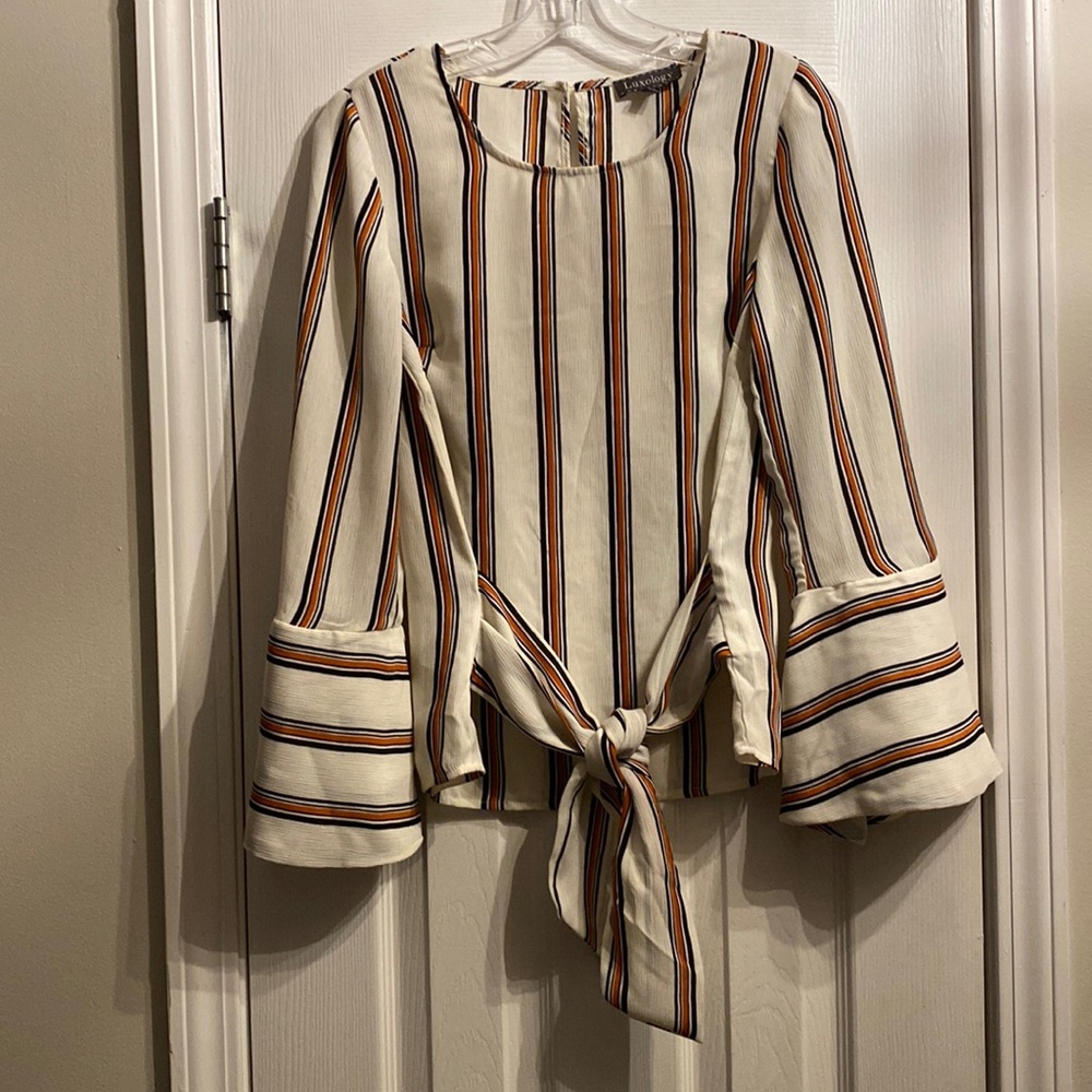 Luxology long sleeve blouse